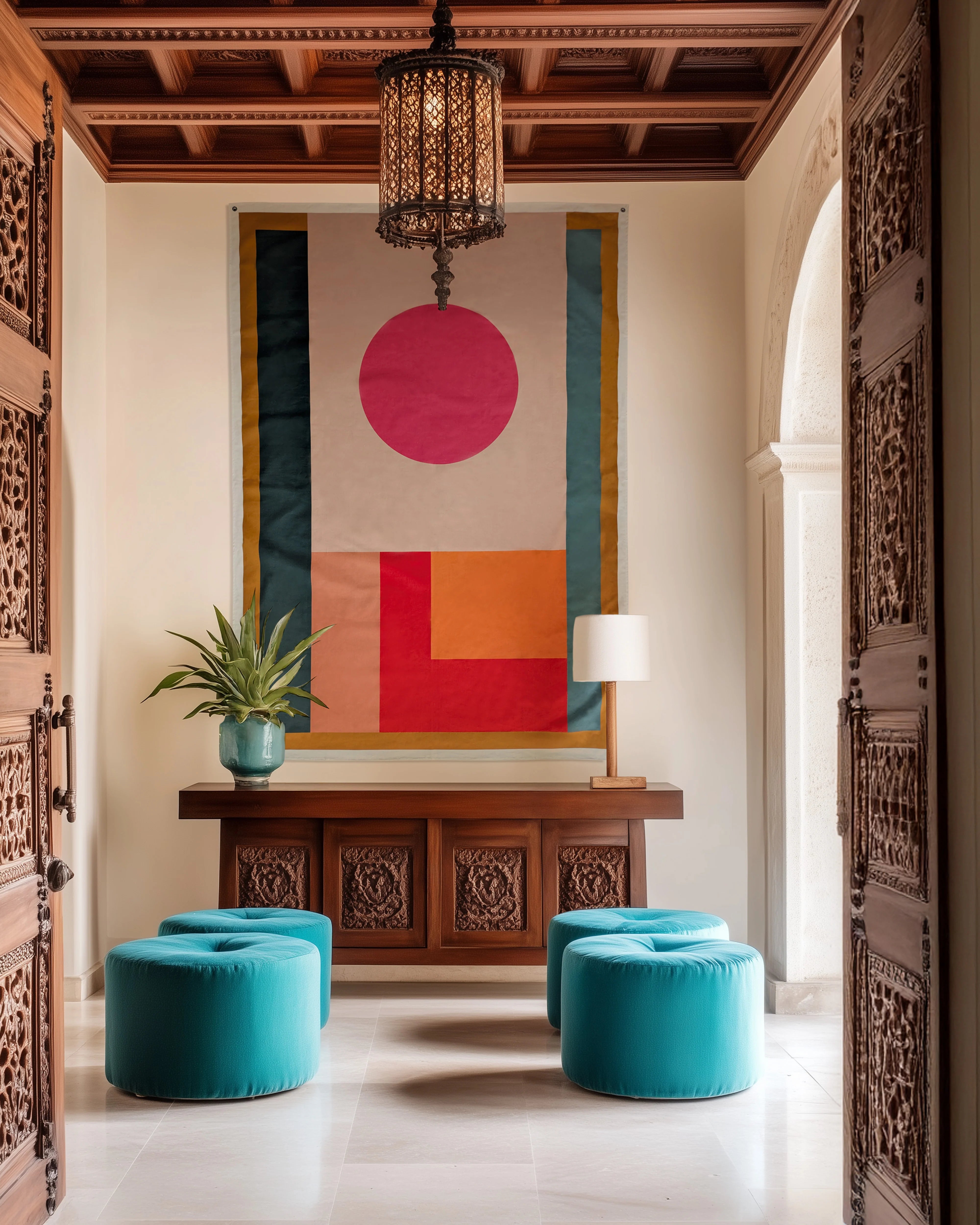 A Spanish Sunrise Tapestry