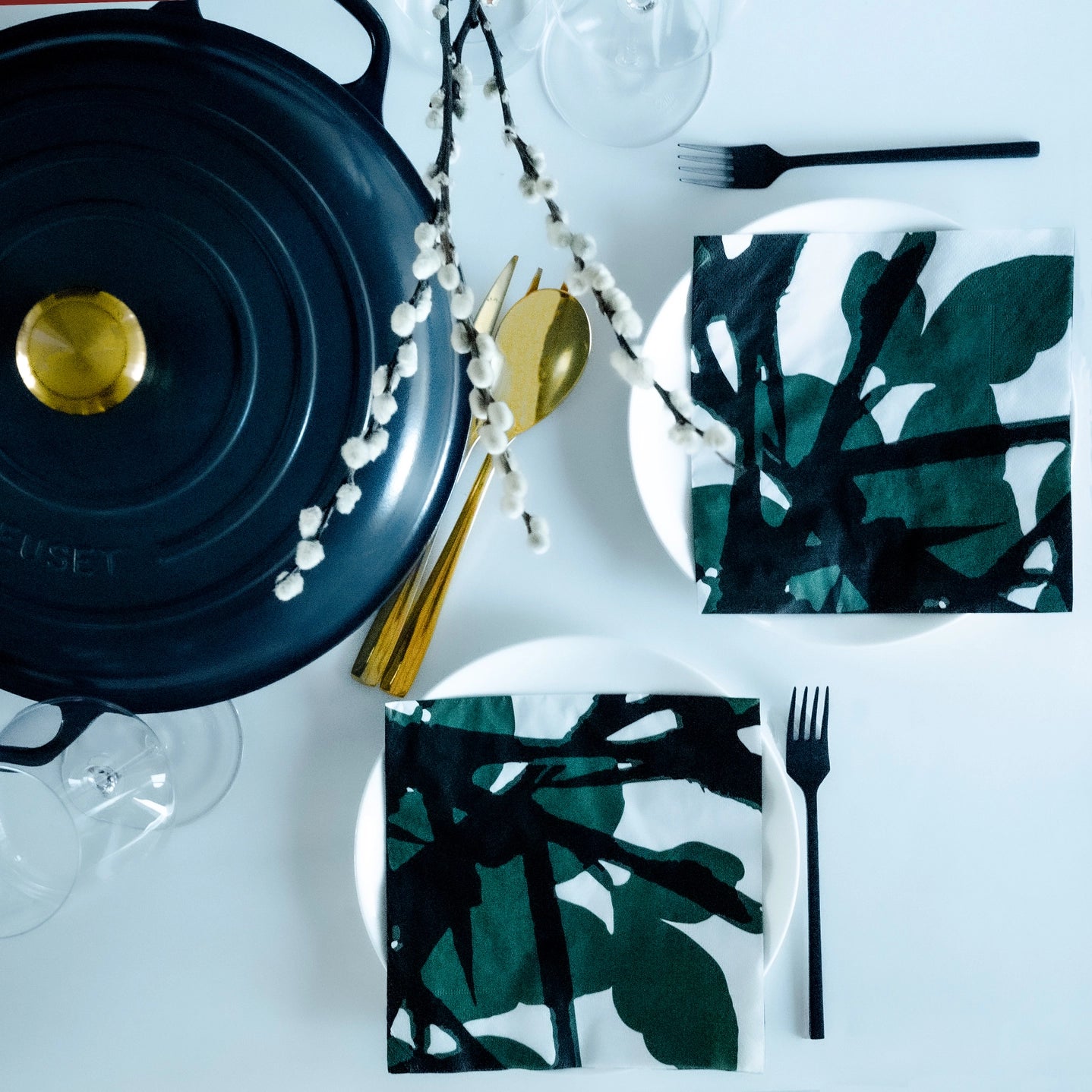 Paper Dinner Napkin Set of 20 - And Never Memory