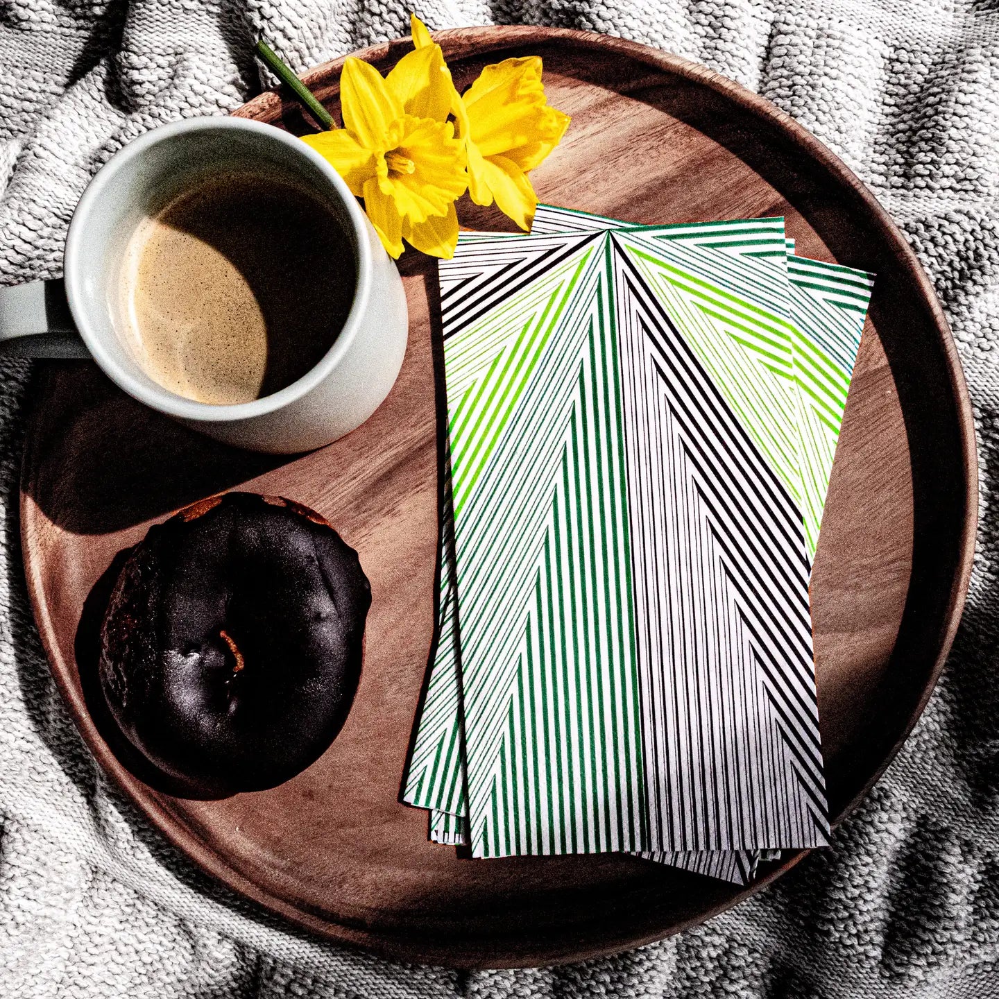 Paper Guest Towel Napkin Set of 15 - Full Constant Light