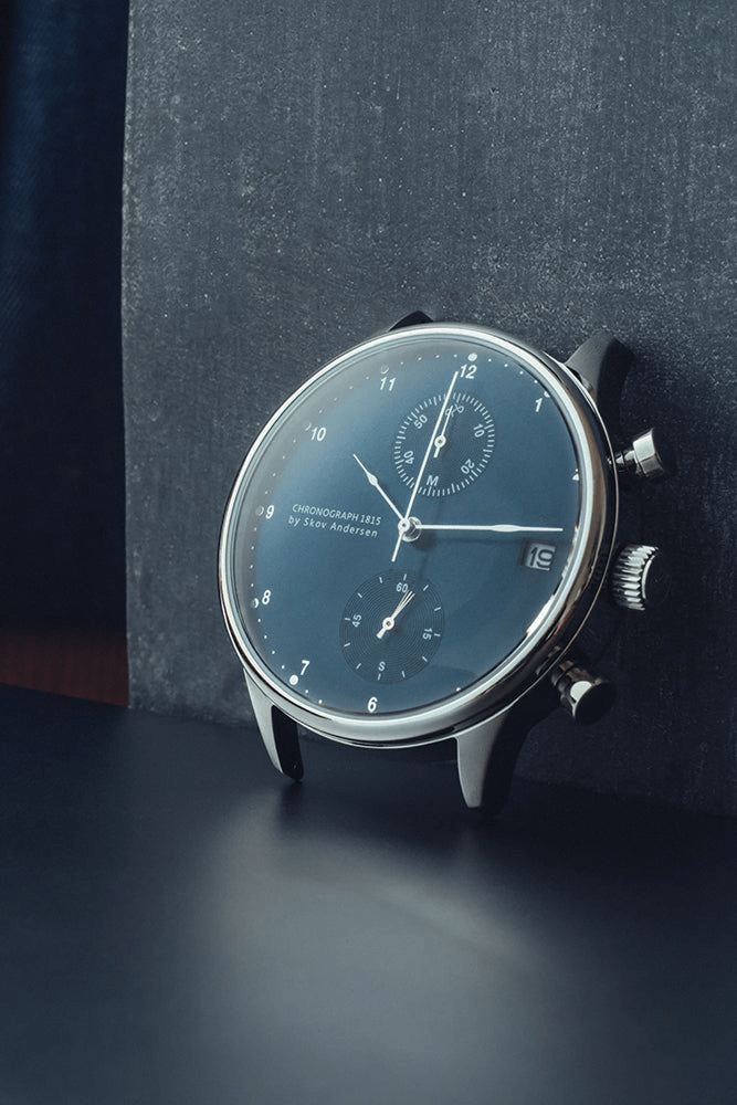 1815 Chronograph Blue Sunray, detail view