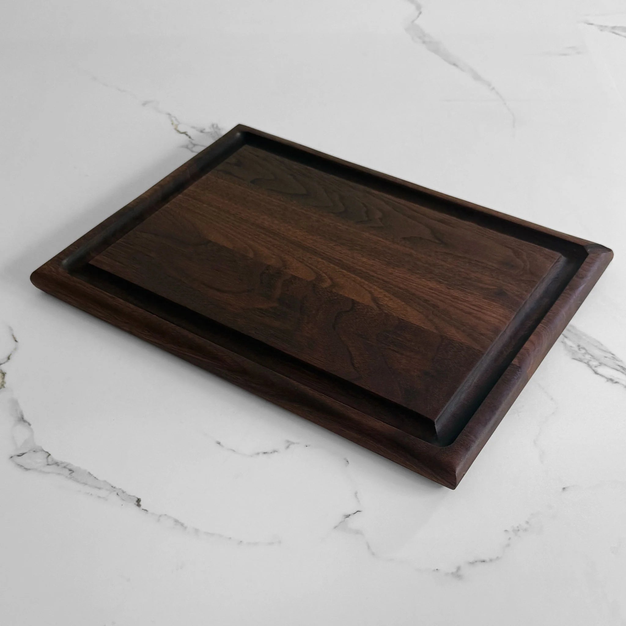 Reversible Board with Juice Groove - Walnut