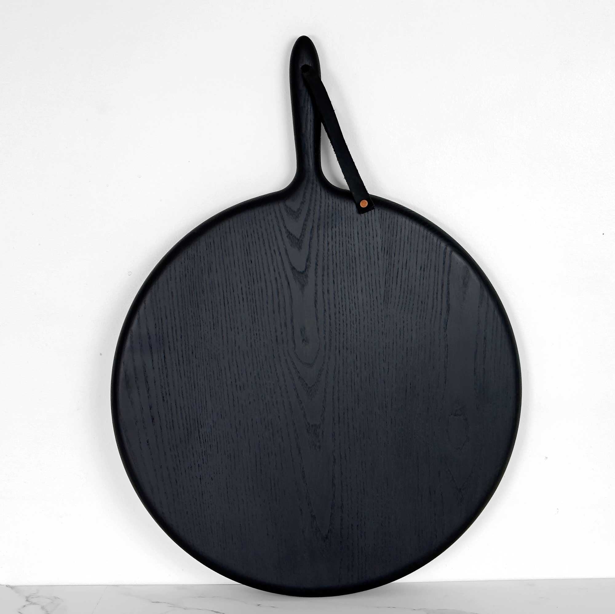 Round Board - Ebonized Ash