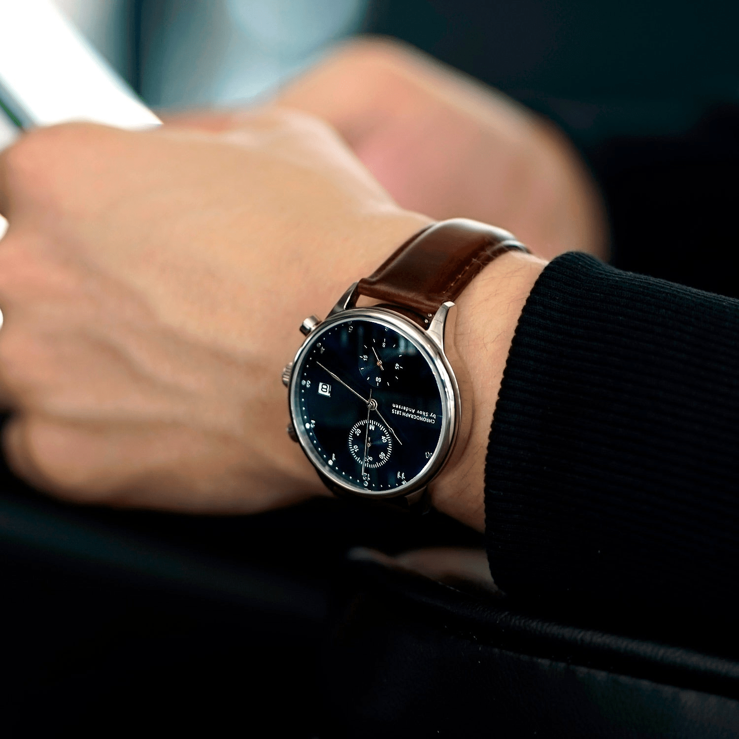 1815 Chronograph Blue Sunray, alternate view