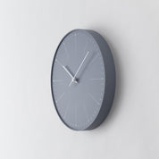 Dandelion Wall Clock in Gray
