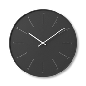 Divide Wall Clock in Black