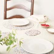 Beach Clean Placemat Set of 4 - Round