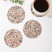 Beach Clean Coaster Set - Round