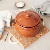 Natural Cork Trivet - Block