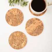 Cork Coaster Set - Round
