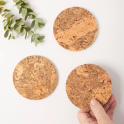 Cork Coaster Set - Round
