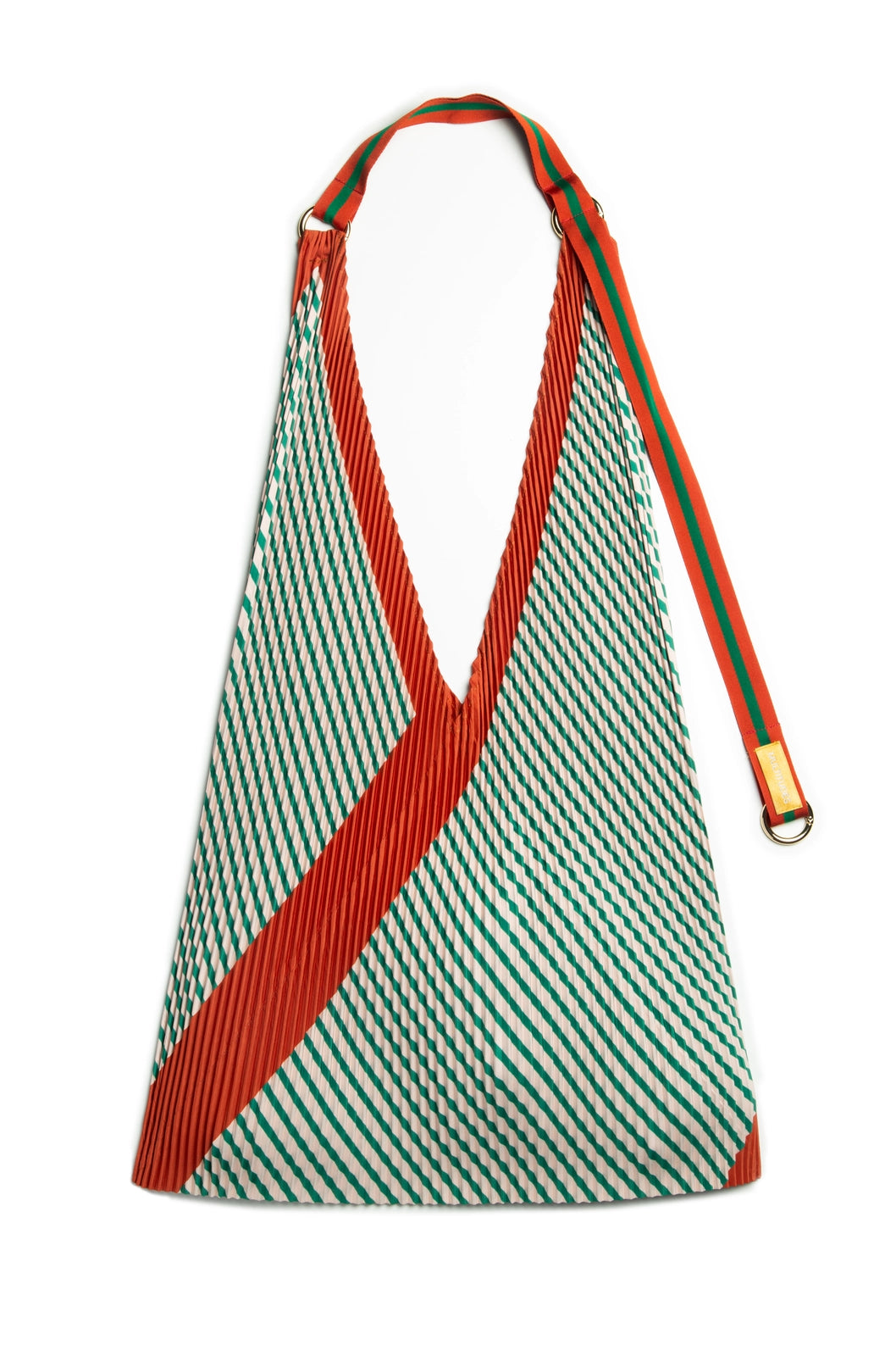 Pleated Y-Bag