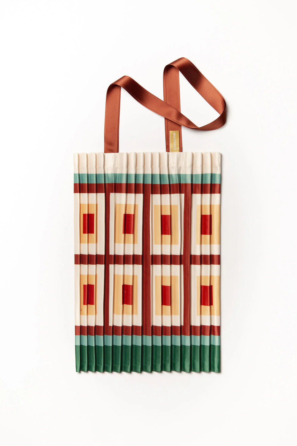 Pleated Tote Bag