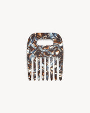 MACHETE No. 4 Comb in Blue Horn