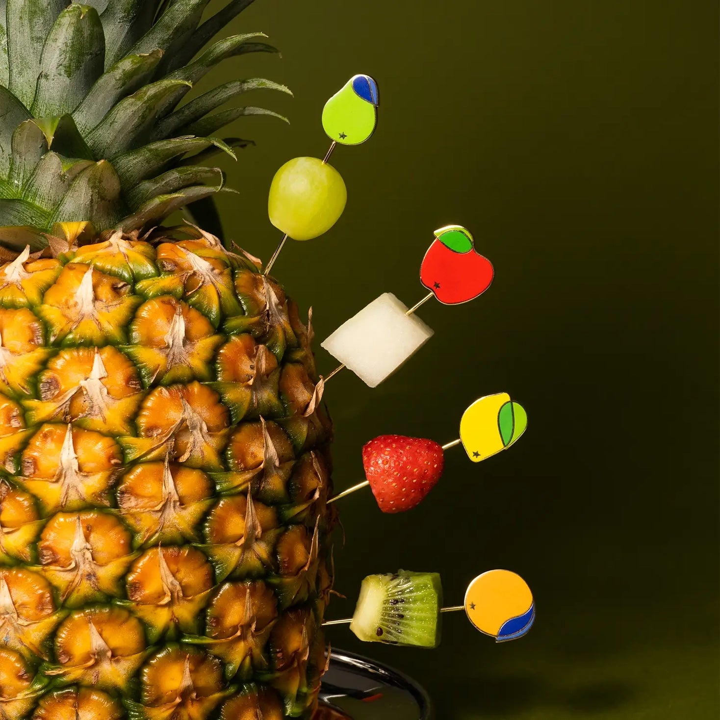 Tutti Frutti Cocktail Picks