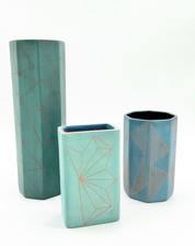 Handcrafted Octogon Vase - Small