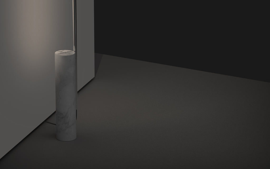 T.O Floor lamp side view