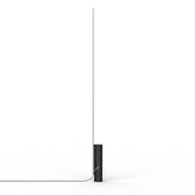 T.O Floor lamp, Black Marquina base with chrome arm