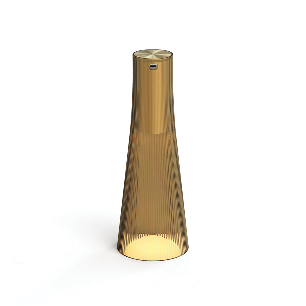 Candél LED light Brass, rear view