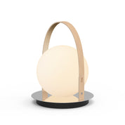 Bola Lantern - Tan/Chrome