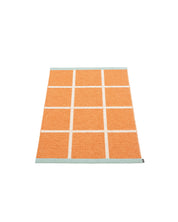 Pappelina CRISS POP rug in Pale Orange