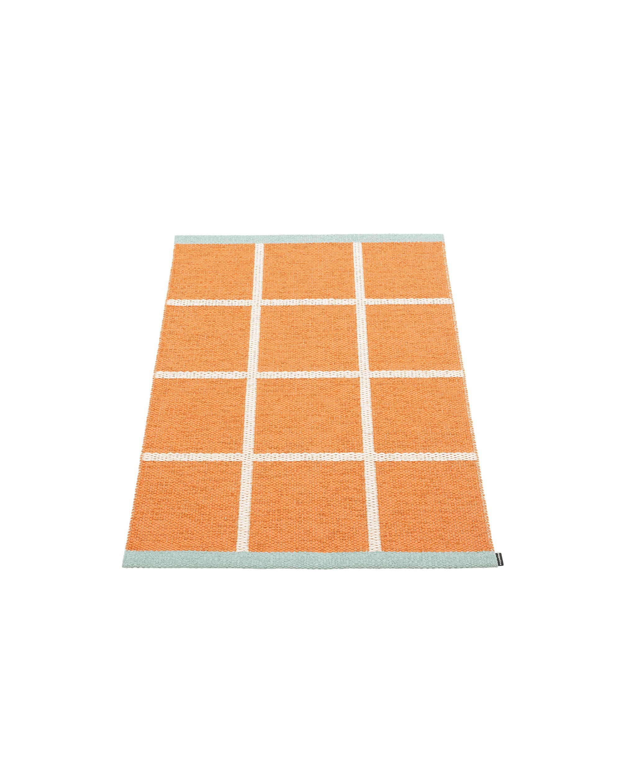 Pappelina CRISS POP rug in Pale Orange
