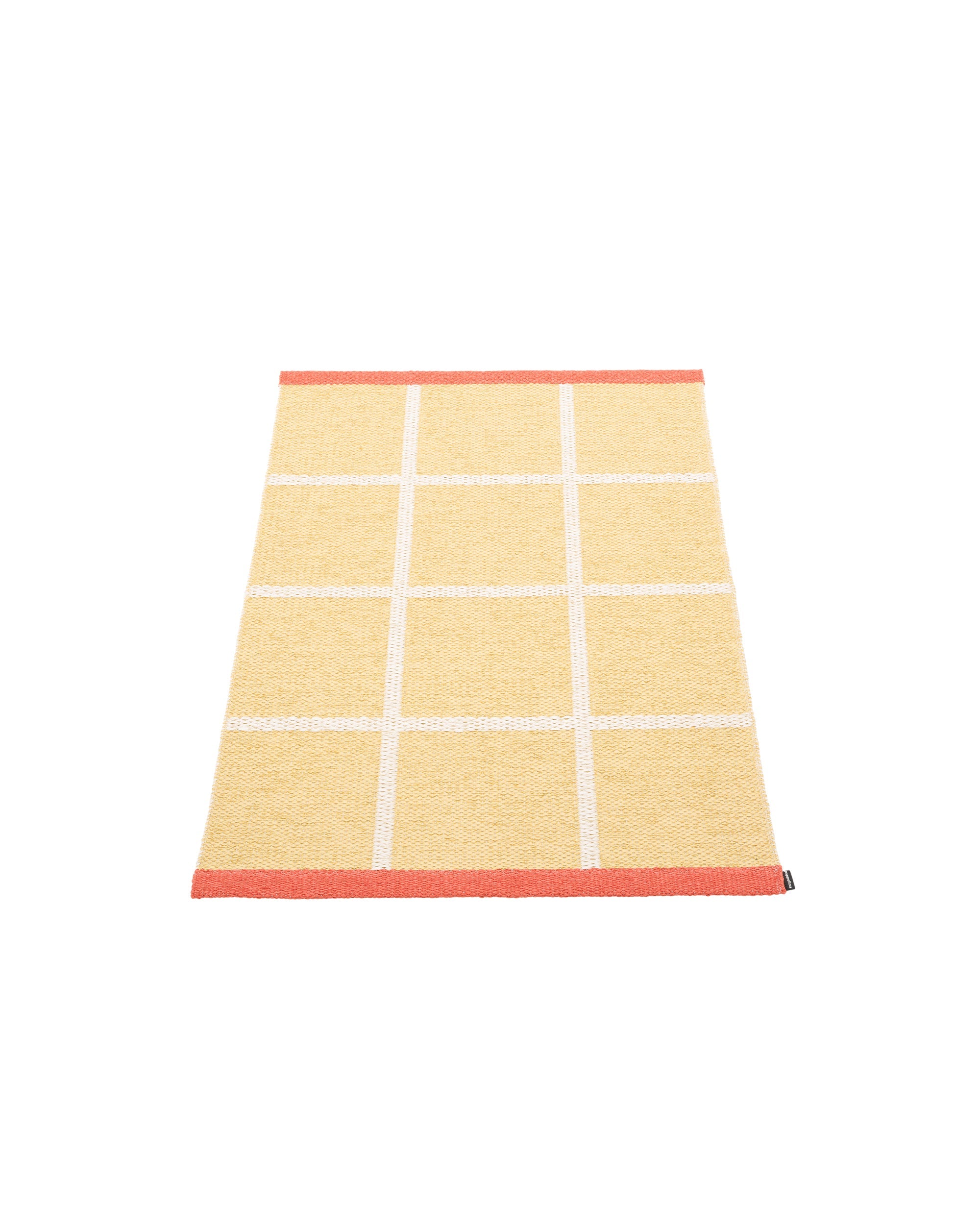 Pappelina CRISS POP rug in Pale Yellow