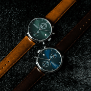 1815 Chronograph Blue Sunray, lifestyle view
