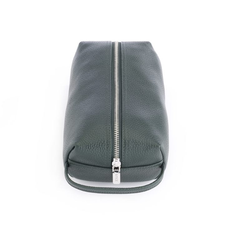 Compact Toiletry Bag - Dark Green