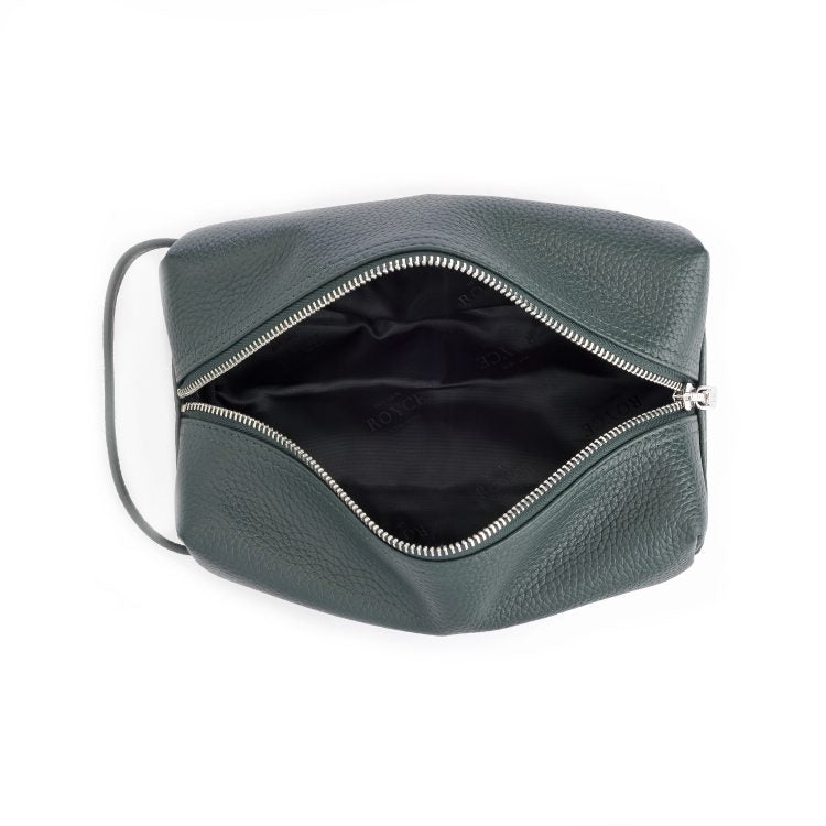 Compact Toiletry Bag - Dark Green
