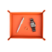 Large Catchall Valet Tray, Orange