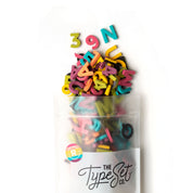 The Type Set Co. Rainbow Pop 200pc magnetic letters