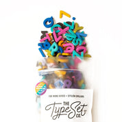 The Type Set Co. Rainbow Story 200pc magnetic letters
