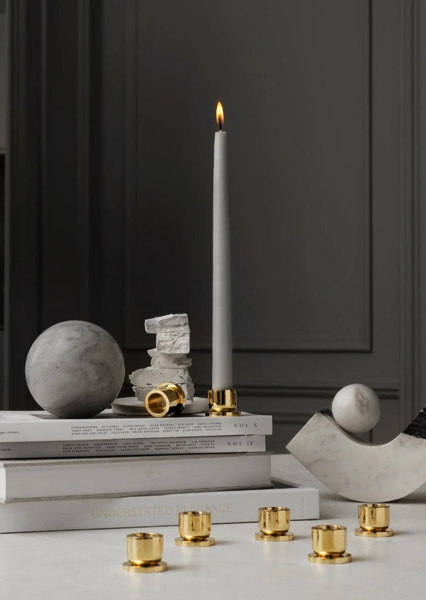 Bijou Candlestick - Brass