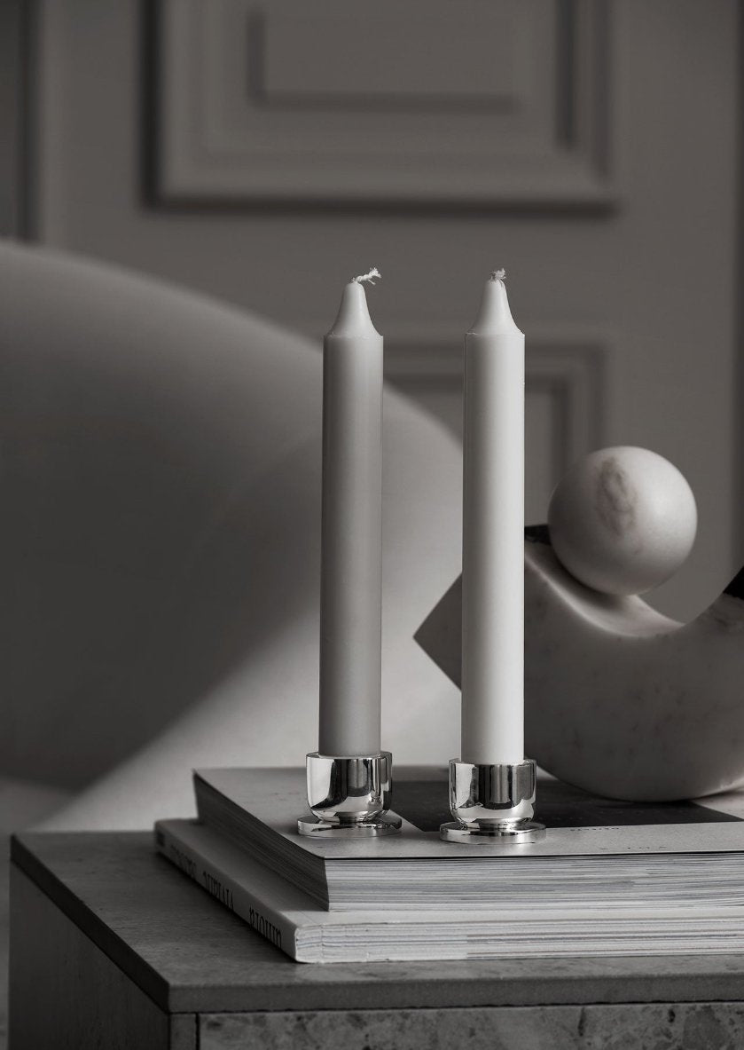 Bijou Candlestick - Silver Plated