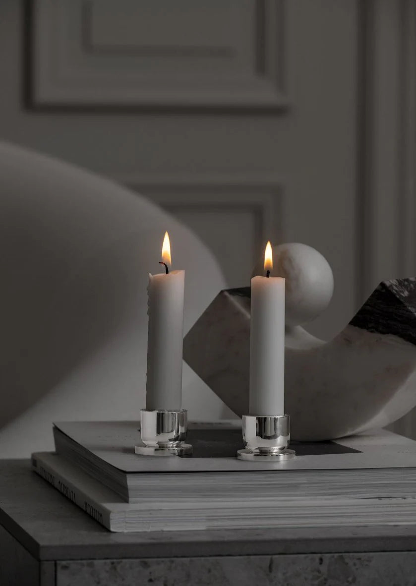 Bijou Candlestick - Silver Plated