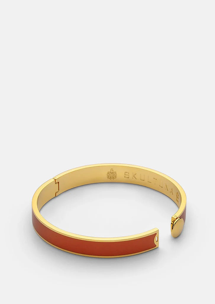 Enamel Bangle Bracelet