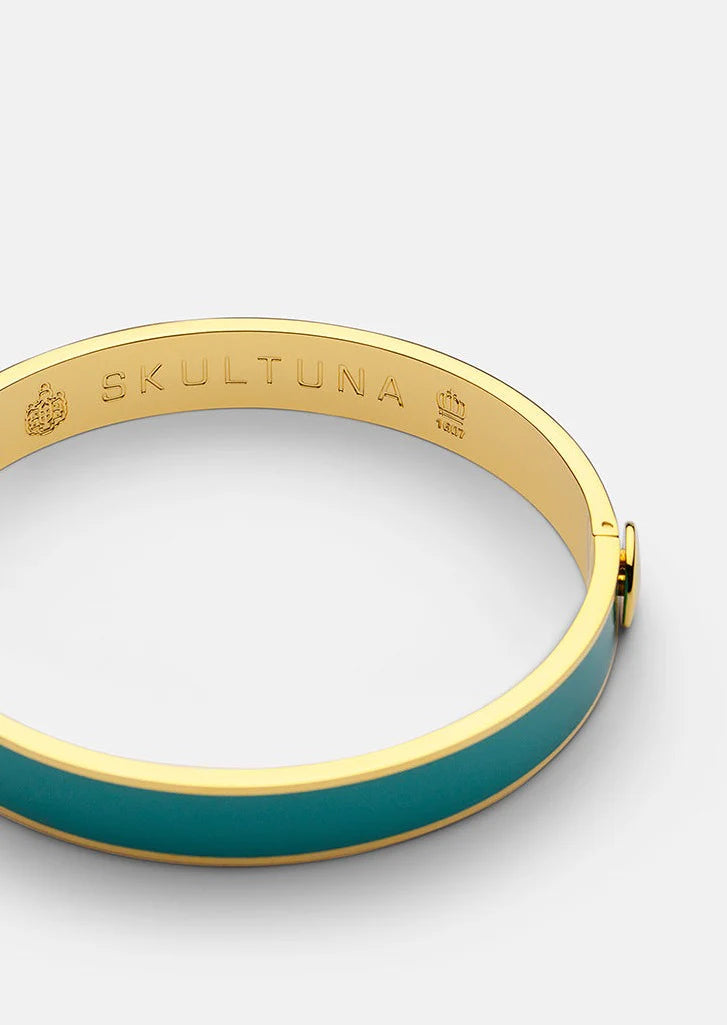 Enamel Bangle Bracelet