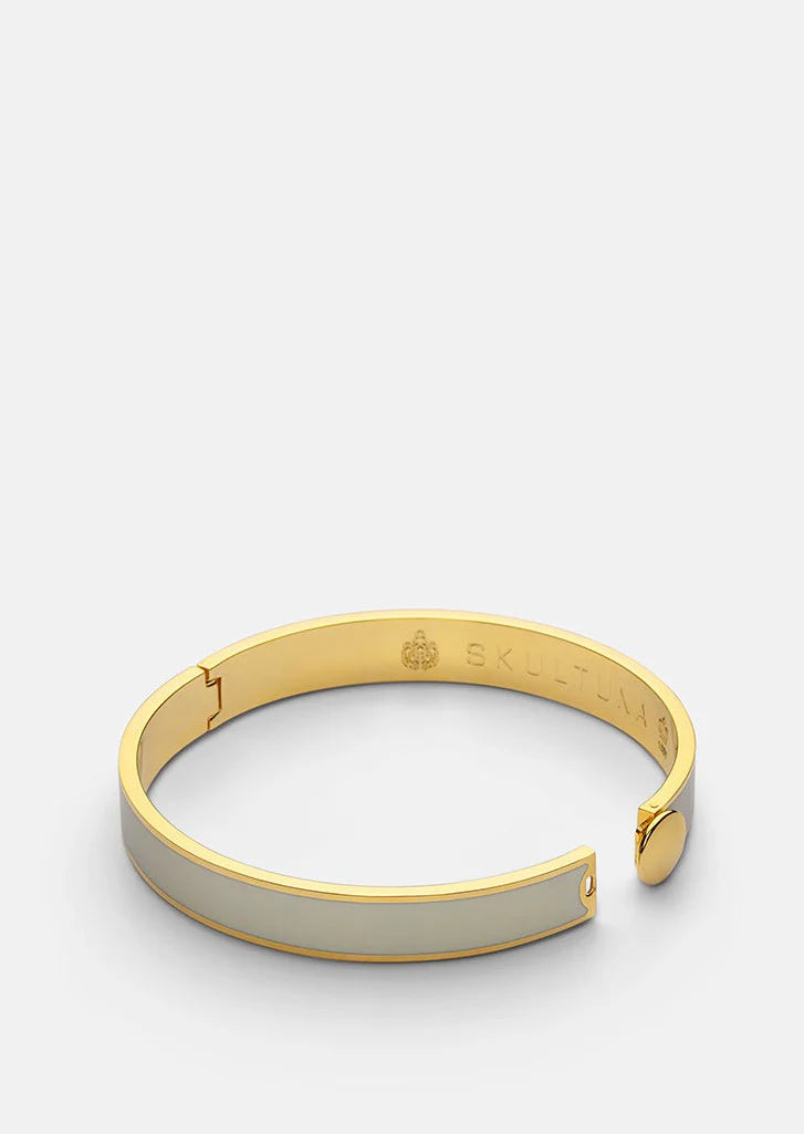 Enamel Bangle Bracelet