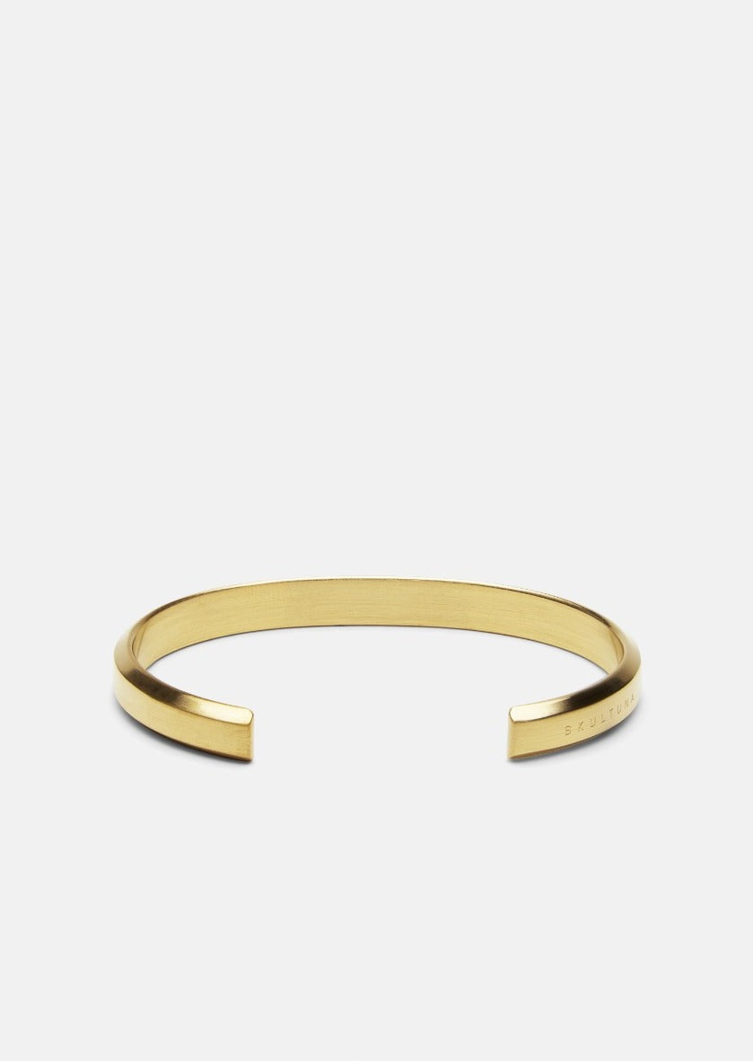 Icon Cuff - Matte Gold Plated