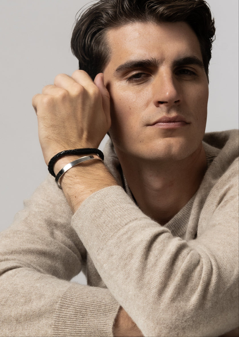 Icon Cuff - Silver Plated