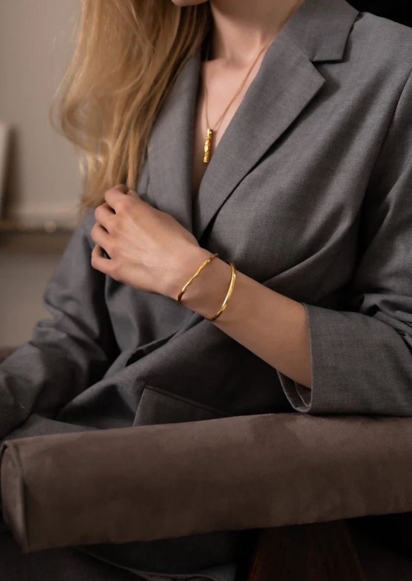 Thin Icon Cuff