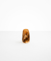 Small Pebble Vase in Light Horn by Dinosaur Designs, hand-cast resin