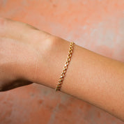 Sync Bracelet worn on the wrist