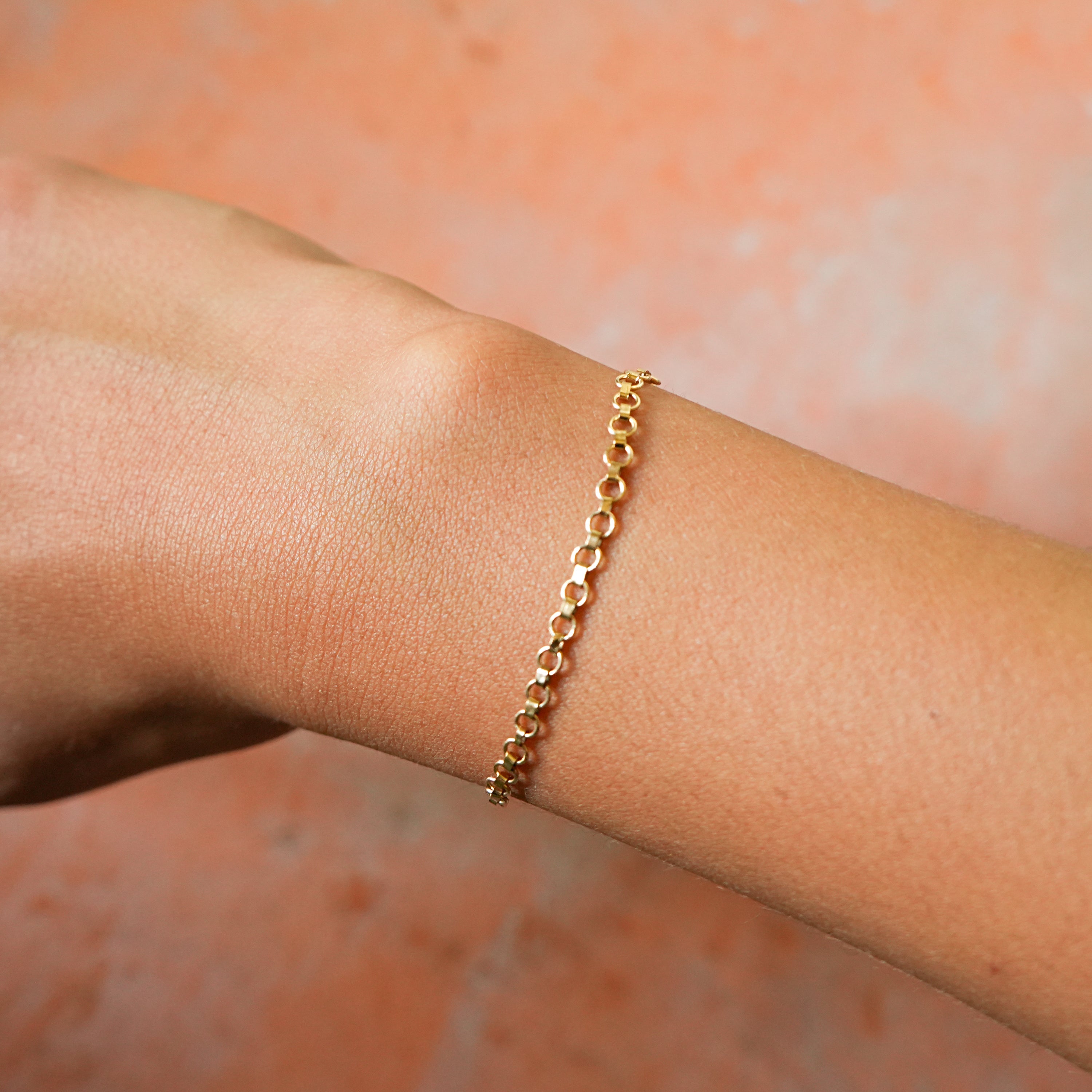Sync Bracelet worn on the wrist