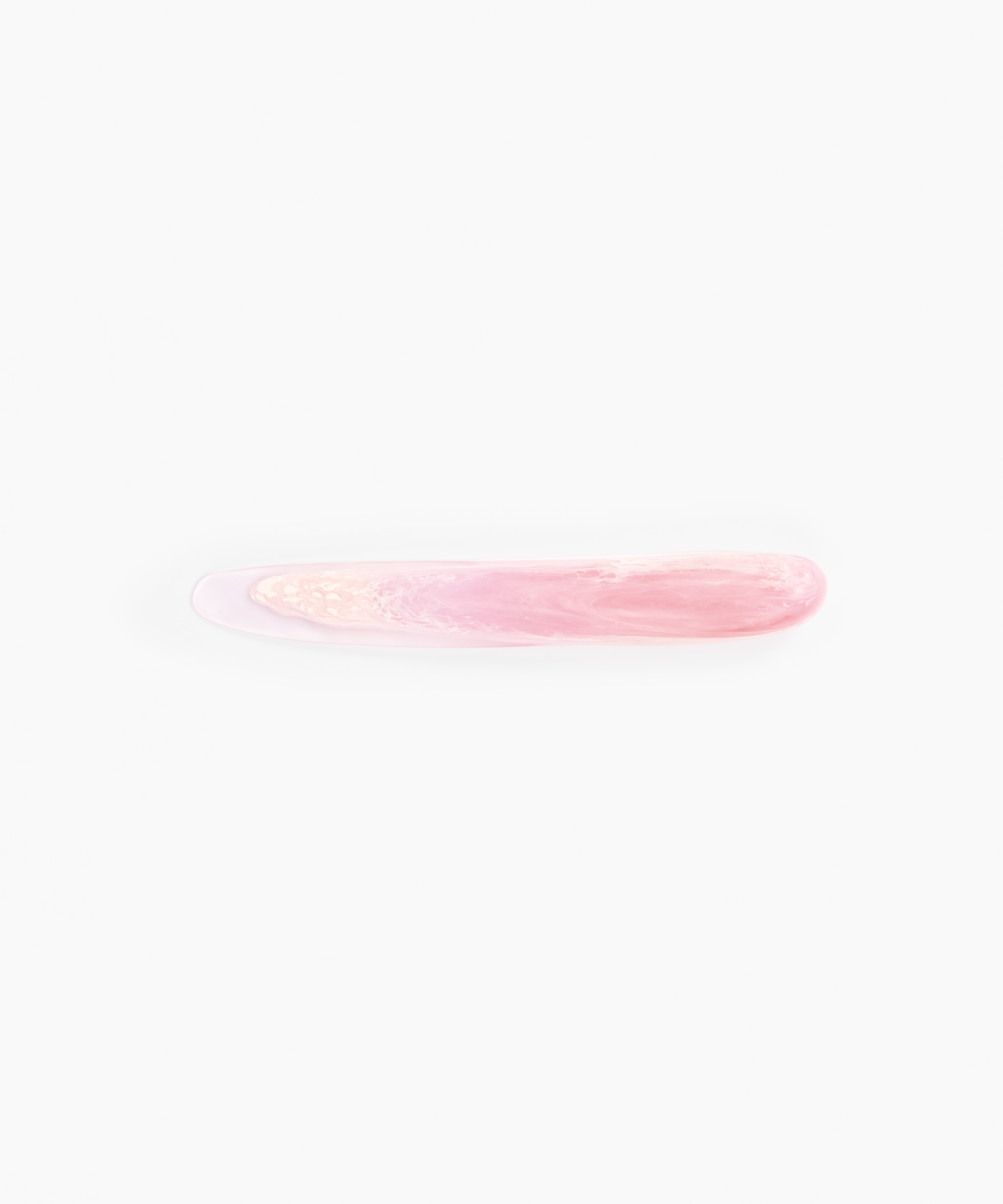 Stone Cheese Knife in Shell Pink by Dinosaur Designs, hand-cast resin