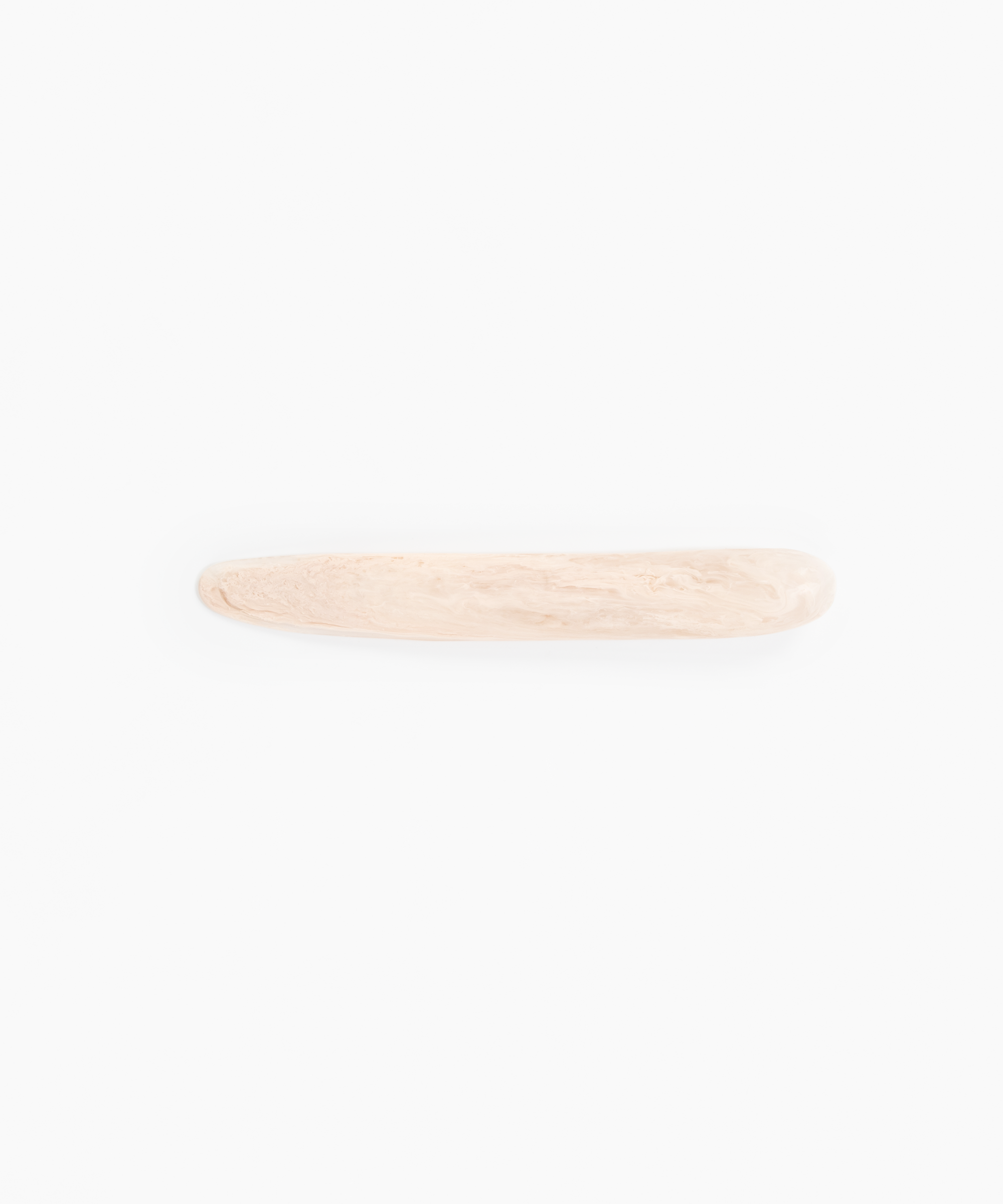 Stone Cheese Knife in Rose Swirl by Dinosaur Designs, hand-cast resin