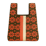 Sunburst Bloom Knitted Bag