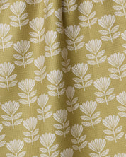 Ingrid tea towel, close detail of the Geoweave fabric and print