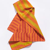 Stripe Dinner Napkins - Vermillion