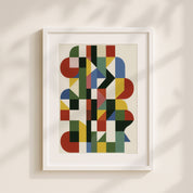 Construct No. 04 shown in a white frame with a mat